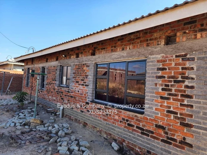 An incomplete house for sale in Mabvazuva 